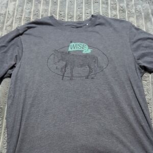 Prana Charcoal Graphic Tee